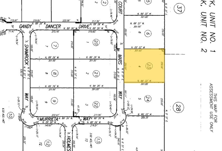 3602 Mars Way, Tracy, CA for lease - Plat Map - Image 2 of 13