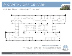 6301 Ivy Ln, Greenbelt, MD à louer Plan d’étage- Image 1 de 1