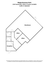 127 Business Center Dr, Corona, CA for lease Floor Plan- Image 1 of 1