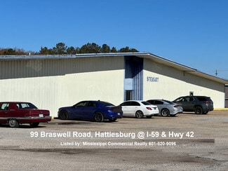 Plus de détails pour 99 Braswell Rd, Hattiesburg, MS - Industriel à vendre