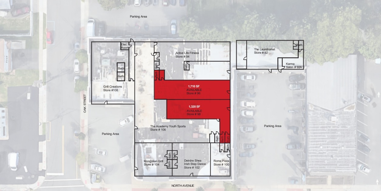 90-100 North Ave, Garwood, NJ for lease Floor Plan- Image 1 of 1