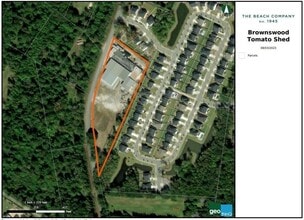 771 Brownswood Rd, Johns Island, SC - AÉRIEN  Vue de la carte