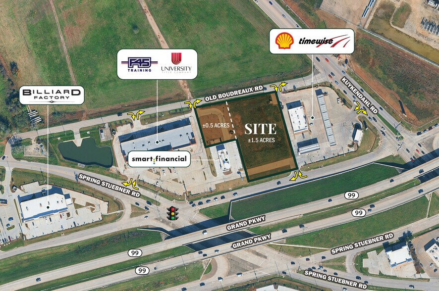 W/NWC Grand Parkway & Kuykendahl, Spring, TX for sale - Building Photo - Image 2 of 3