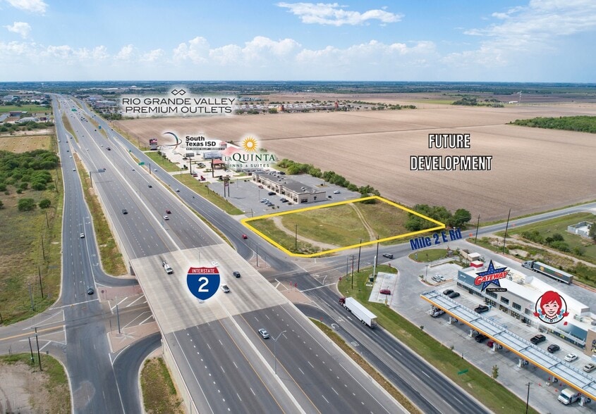 Expressway 83, Mercedes, TX for sale - Aerial - Image 2 of 7