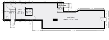 72 Clifton St, Lytham St Annes for lease Floor Plan- Image 2 of 2