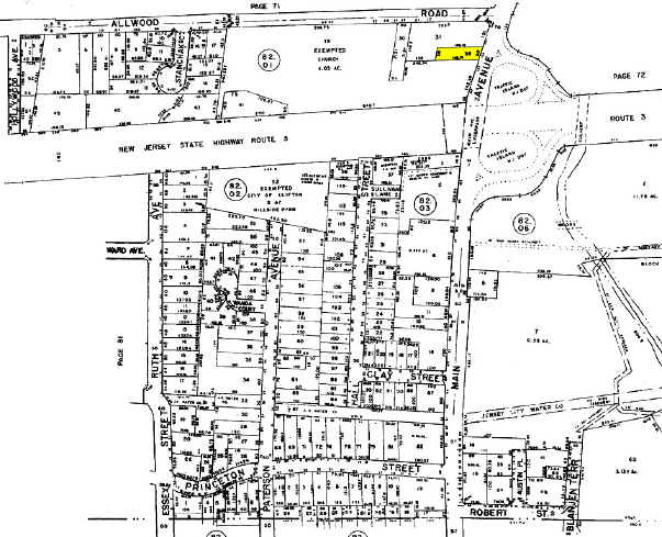 145 Main Ave, Clifton, NJ à louer - Plan cadastral - Image 3 de 6