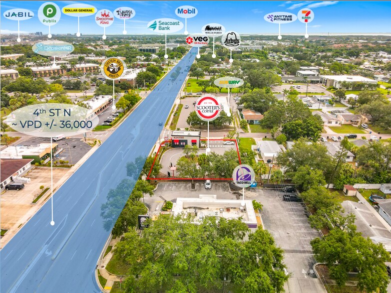 9299 4th St N, Saint Petersburg, FL à vendre - Photo du bâtiment - Image 1 de 6