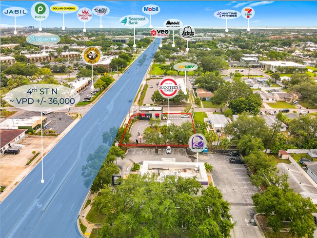 Plus de détails pour 9299 4th St N, Saint Petersburg, FL - Commerce de détail à vendre