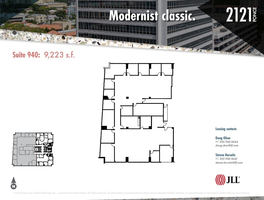 2121 Ponce de Leon Blvd, Coral Gables, FL for lease Floor Plan- Image 1 of 1