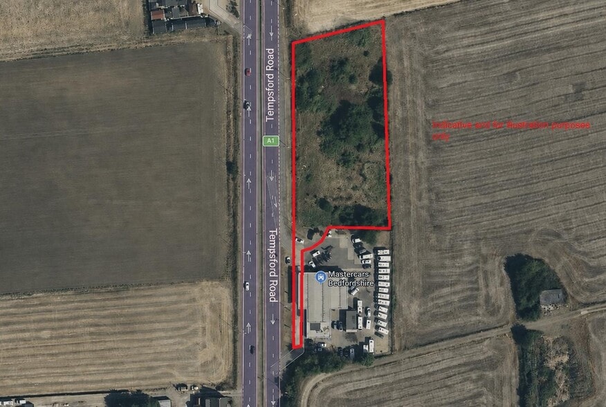 Tempsford Rd, Sandy for sale - Aerial - Image 2 of 2