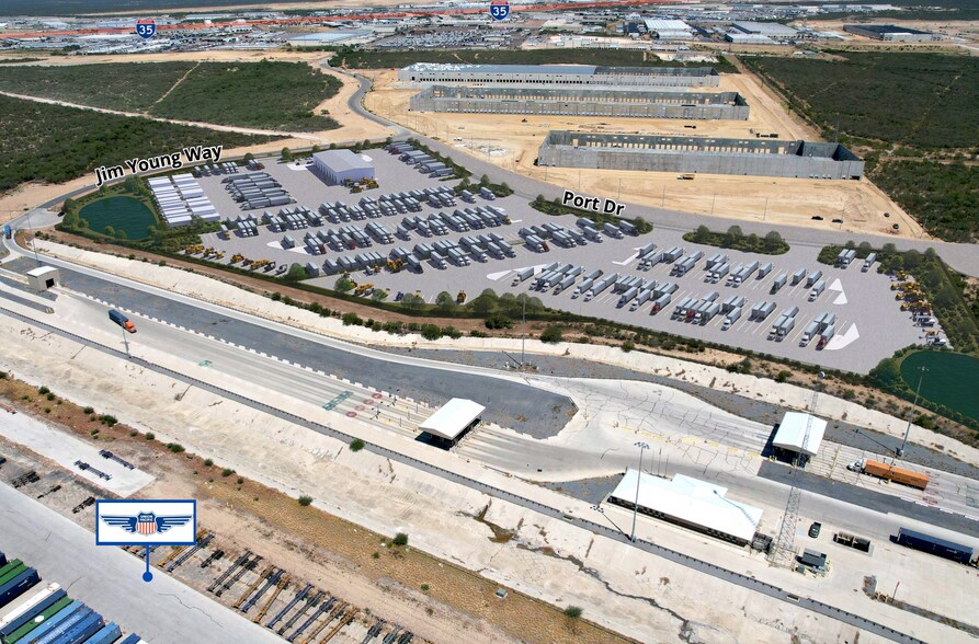 12101 Jim Young Way, Laredo, TX à louer - Photo du bâtiment - Image 3 de 6