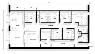 13722 N Bryant Ave, Edmond, OK for lease Floor Plan- Image 2 of 2
