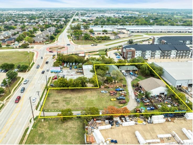 4116-4124 Keller Hicks Rd, Fort Worth, TX à vendre - Aérien - Image 3 de 8