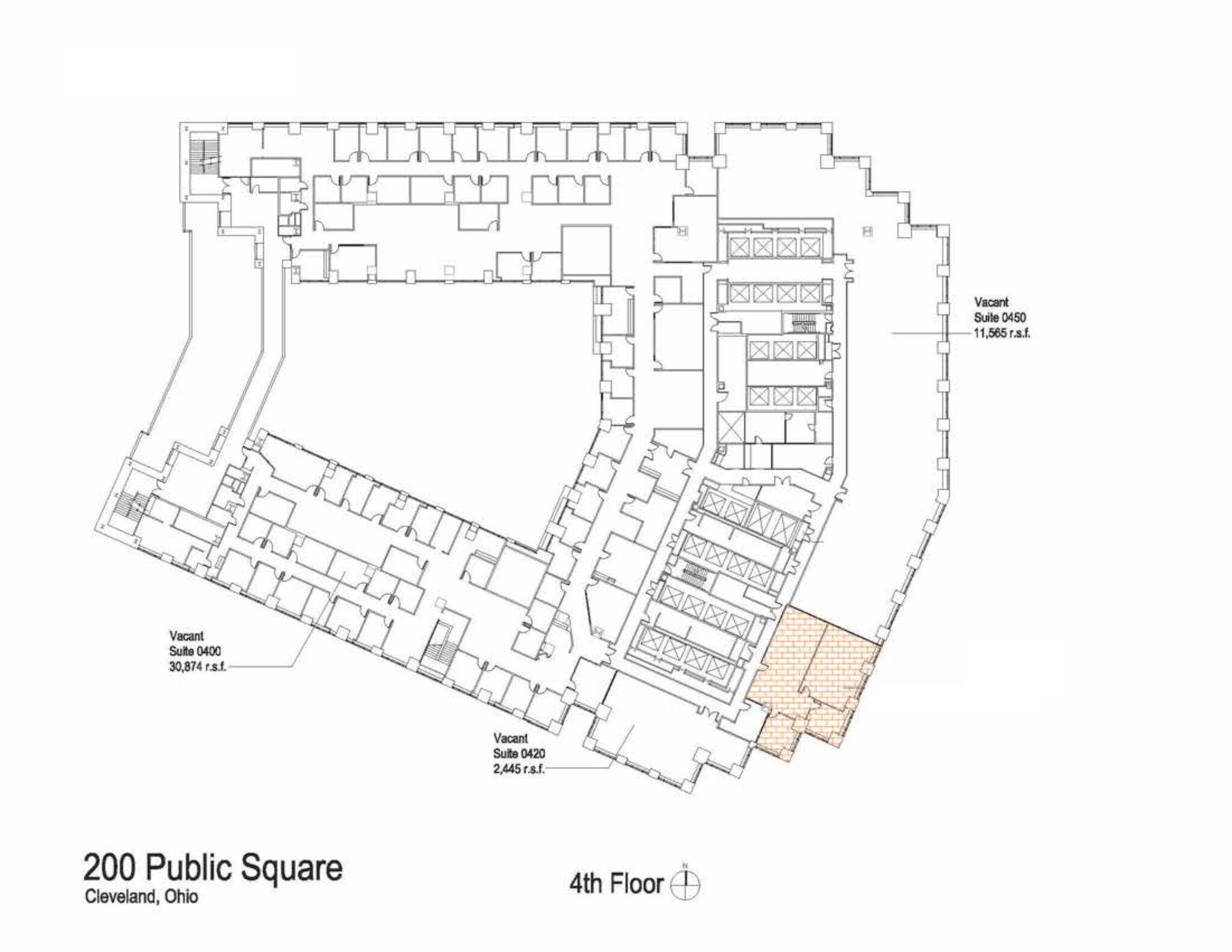 200 Public Sq, Cleveland, OH à louer Plan de site- Image 1 de 1