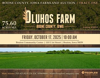 Plus de détails pour 01 K Avenue, Woodward, IA - Terrain à vendre