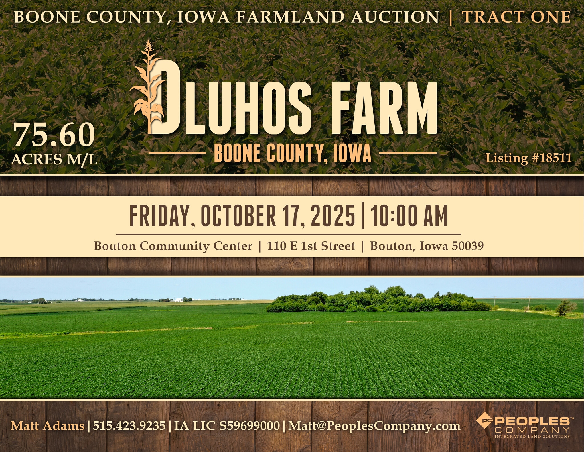 01 K Avenue, Woodward, IA à vendre Photo du bâtiment- Image 1 de 18