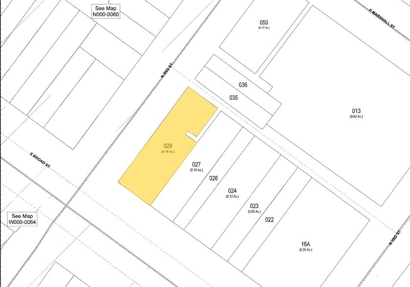 200 E Broad St, Richmond, VA à louer - Plan cadastral - Image 2 de 4