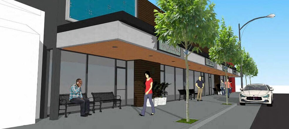 3908-3916 Atlantic Ave, Long Beach, CA à louer - Photo du bâtiment - Image 3 de 7