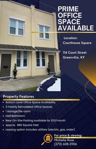 More details for 114 Court St, Greenville, KY - Office/Retail for Lease