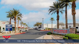 Plus de détails pour 102 Corporate Park Dr, Henderson, NV - Industriel à louer