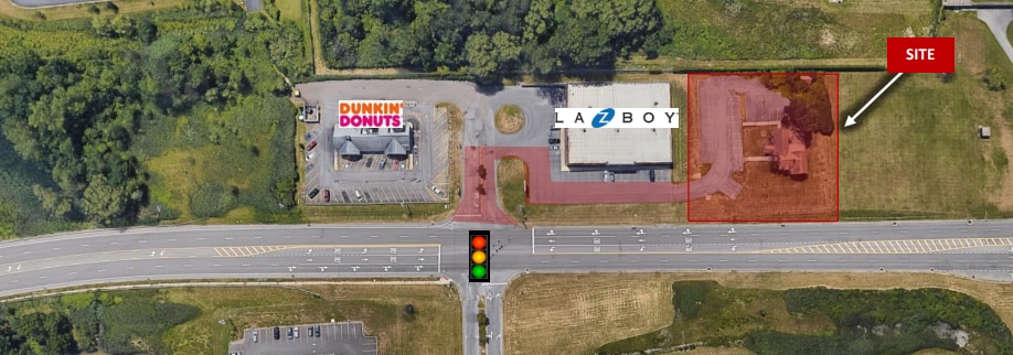 4182 New York 31, Clay, NY for lease - Aerial - Image 1 of 3