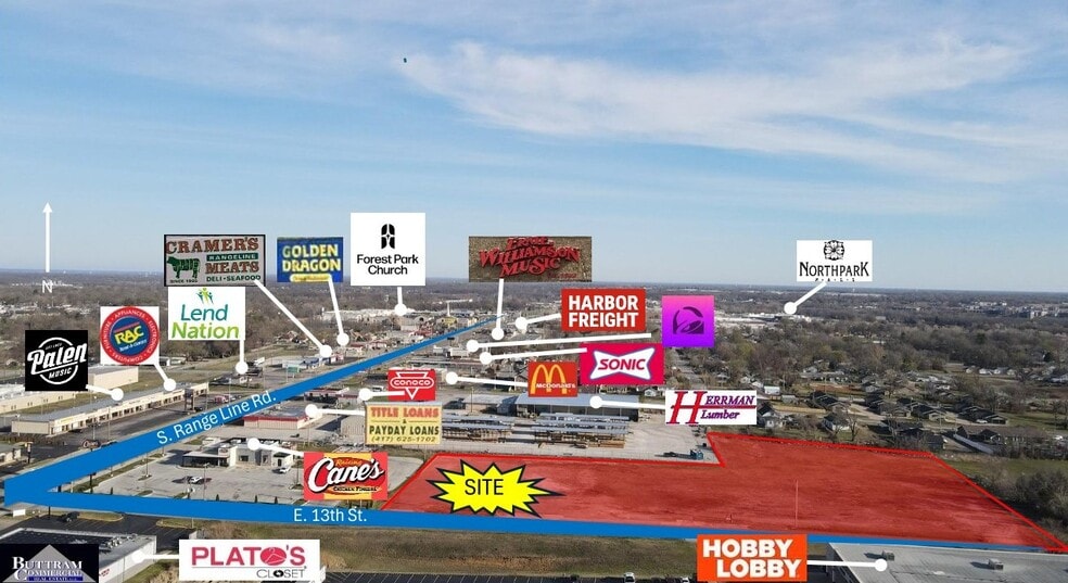 1229 S Range Line Rd, Joplin, MO for sale - Building Photo - Image 2 of 3