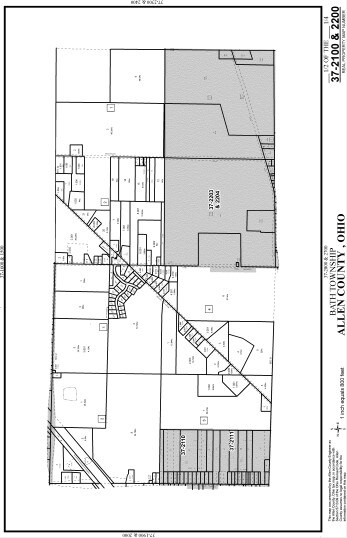 2061 Slabtown Rd, Lima, OH for sale Plat Map- Image 1 of 2