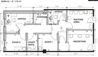 285 Middle Country Rd, Smithtown, NY à louer Plan d’étage- Image 1 de 1