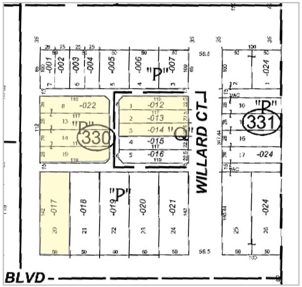 113 N Elizabeth St, Chicago, IL à louer - Plan cadastral - Image 2 de 11