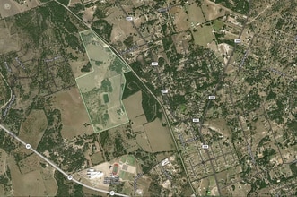 1049 County Road 201, Liberty Hill, TX - AERIAL map view