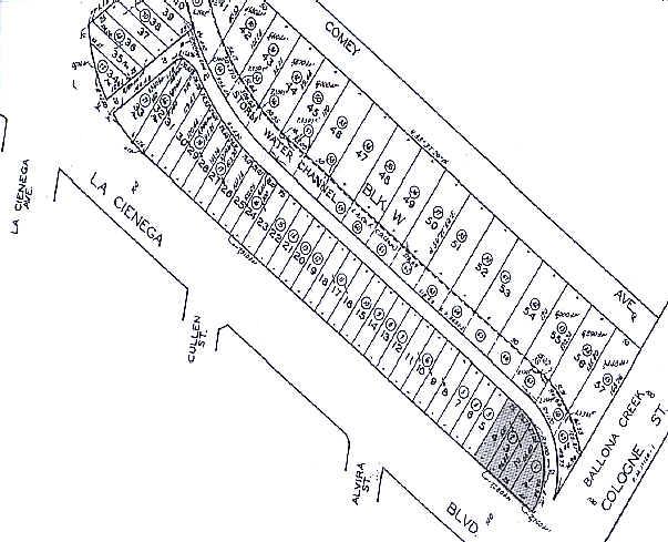 2732 S La Cienega Blvd, Los Angeles, CA à louer - Plan cadastral - Image 2 de 12