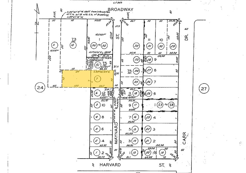 121 Maynard St, Glendale, CA à vendre - Plan cadastral - Image 3 de 3