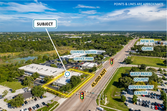 7545 Little Rd, New Port Richey, FL - Aérien  Vue de la carte