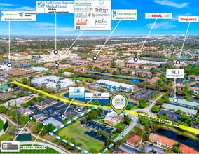 6850 International Center Blvd, Fort Myers, FL - Aerial  map view