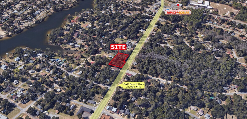 Gulf Beach Hwy, Pensacola, FL for sale - Building Photo - Image 2 of 7