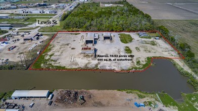 4703 S Lewis St, New Iberia, LA - Aérien Vue de la carte