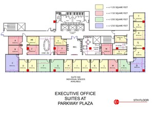 14110 N Dallas Pky, Dallas, TX à louer Plan d’étage- Image 1 de 1