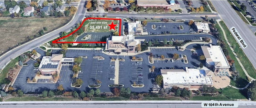 W 3003 W 104th Ave - PAD SITE, Westminster, CO for sale Building Photo- Image 1 of 2