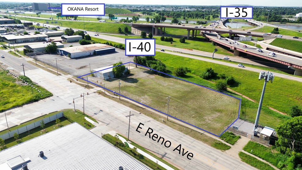 1010 E Reno Ave, Oklahoma City, OK à vendre - Aérien - Image 2 de 3