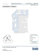 21650 Oxnard St, Woodland Hills, CA à louer Plan d’étage- Image 1 de 1