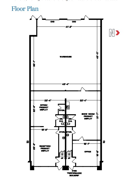 21331 Gordon Way, Richmond, BC for lease Floor Plan- Image 1 of 1