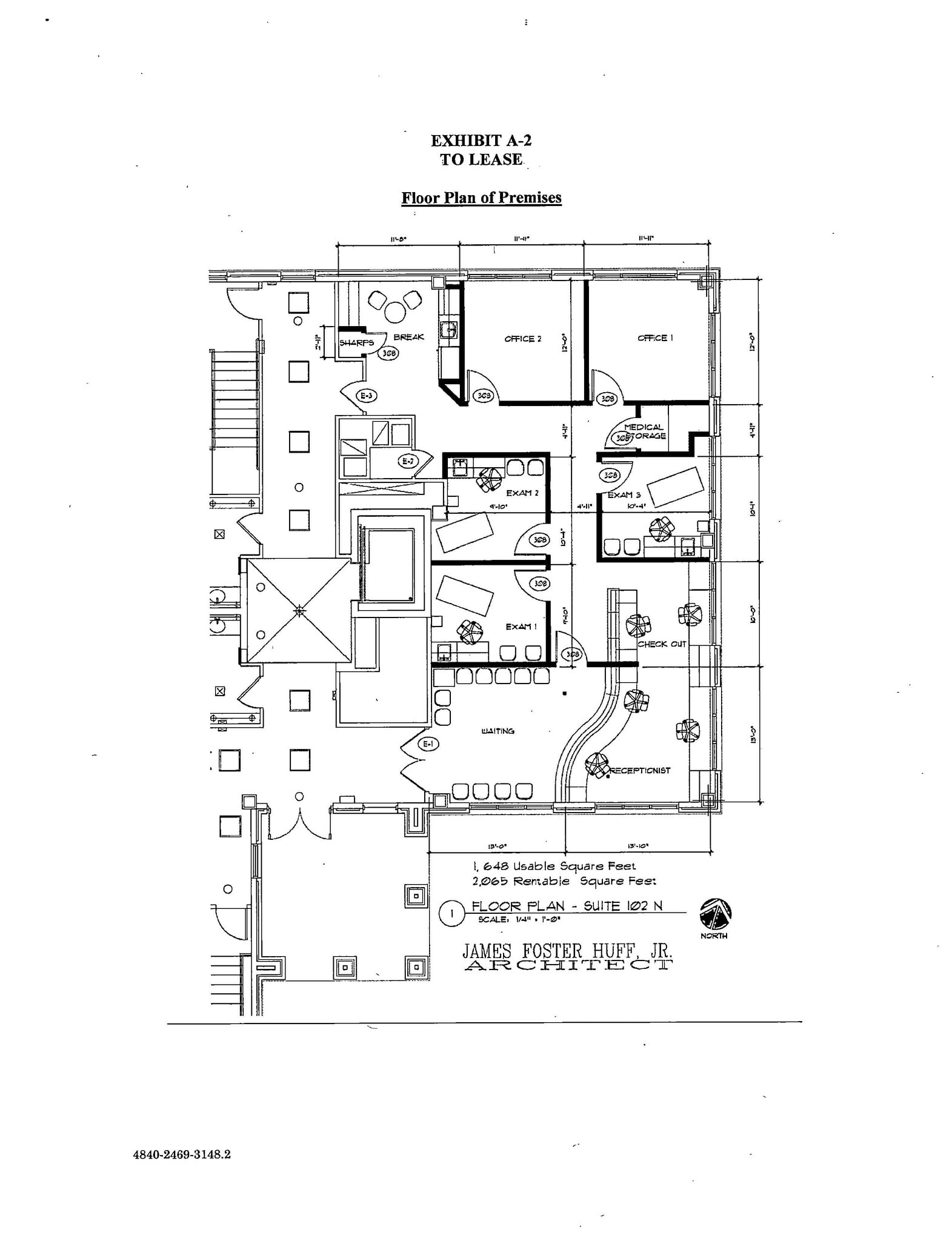 2632 Broadway St, San Antonio, TX for lease Floor Plan- Image 1 of 1