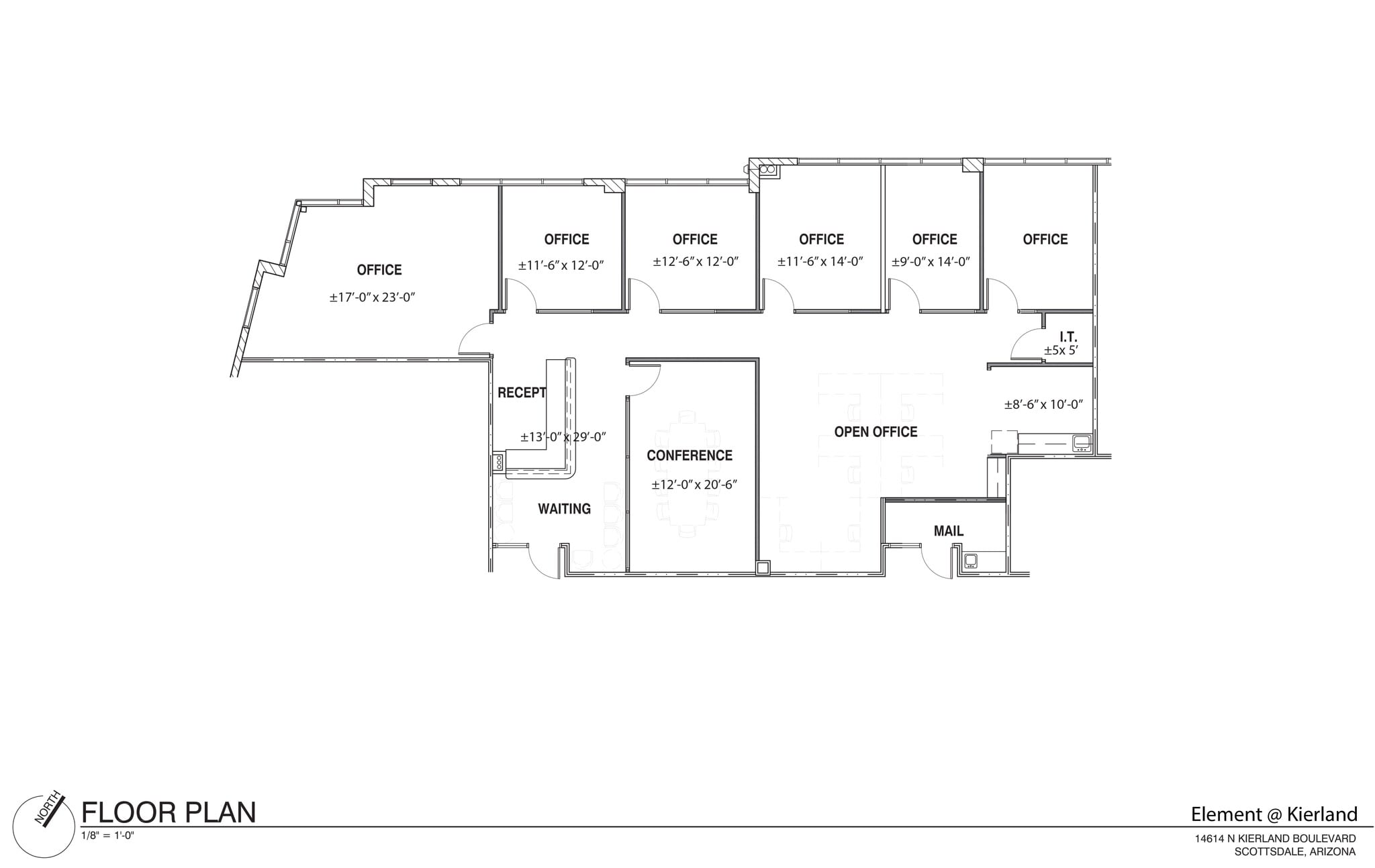 14614 N Kierland Blvd, Scottsdale, AZ for lease Site Plan- Image 1 of 1