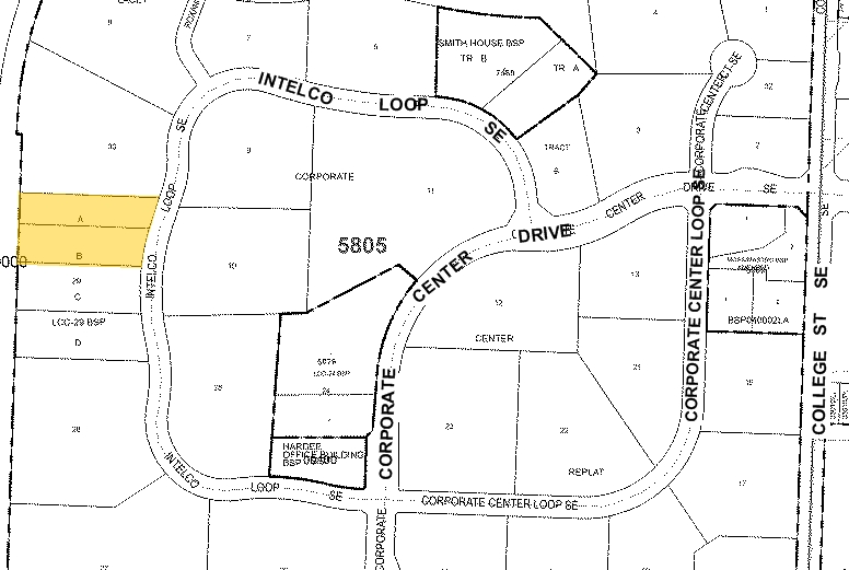 4516 Intelco Loop SE, Lacey, WA for sale - Plat Map - Image 2 of 2