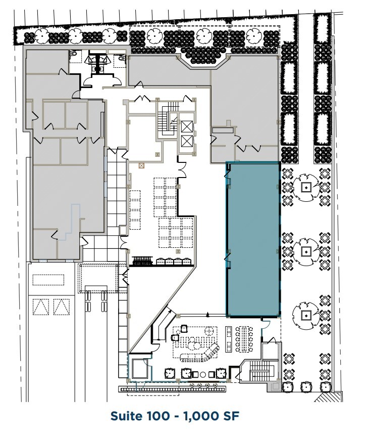 10900 Carnegie Ave, Cleveland, OH à louer Plan d  tage- Image 1 de 1