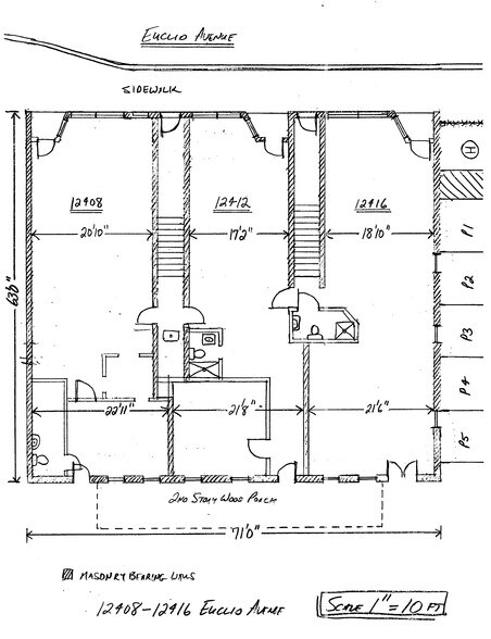 12408 Euclid Ave, Cleveland, OH à vendre - Plan d’étage - Image 2 de 5