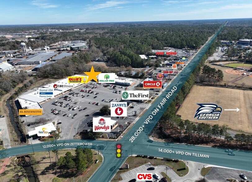 520 Fair Rd, Statesboro, GA à louer - Photo du bâtiment - Image 3 de 4