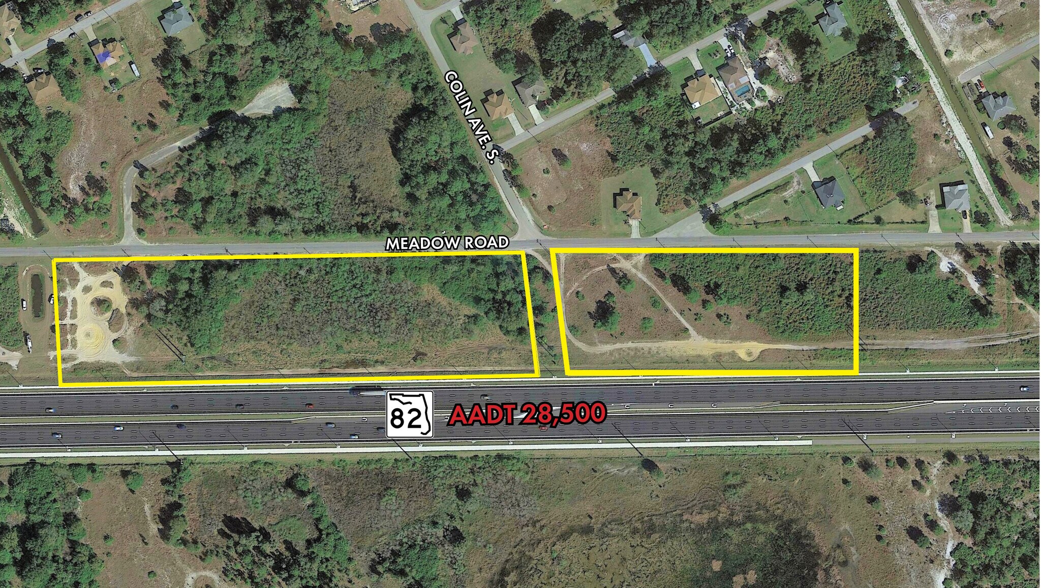 1278 Meadow, Lehigh Acres, FL for sale Aerial- Image 1 of 8