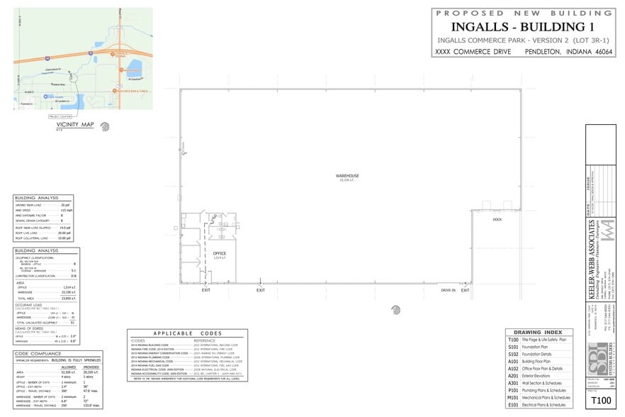 0 W CR 800 S, Pendleton, IN for lease - Site Plan - Image 1 of 9