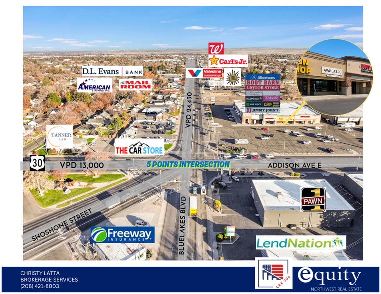 130-176 Blue Lakes Blvd N, Twin Falls, ID for lease - Building Photo - Image 2 of 7